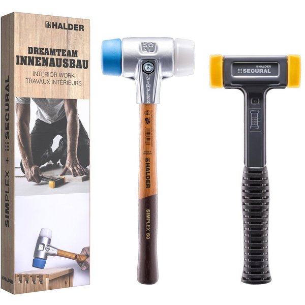 HALDER Aktionsbox Dreamteam Innenausbau SIMPLEX + SECURAL Schonhammer