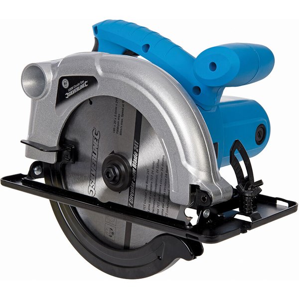 Kreissäge 1200 W inkl. Sägeblatt 185 mm und Parallelanschlag
