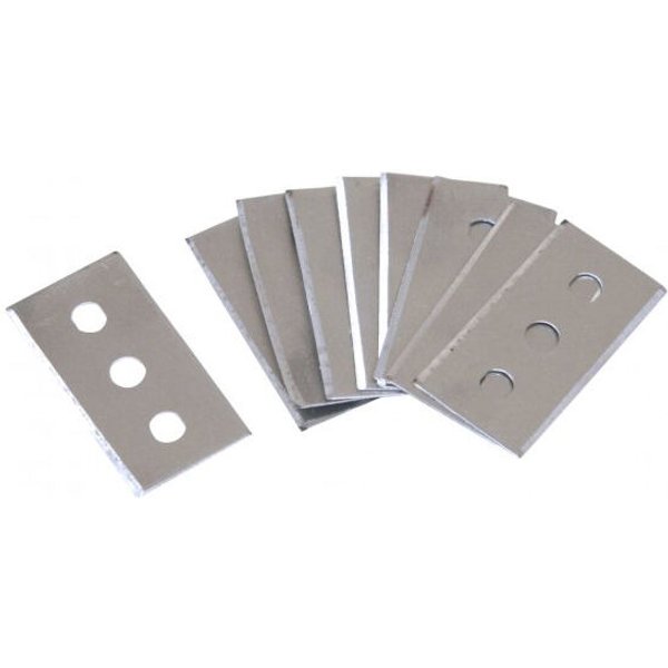 10 x Reinigungsschaber Ersatzklingen 43 x 22 mm
