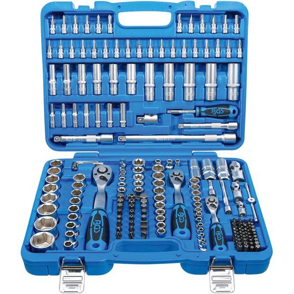 Ratschen Steckschlüssel Satz 192-tlg. Sechskant 6,3 mm (1/4") / 10 mm (3/8") / 12,5 mm (1/2")