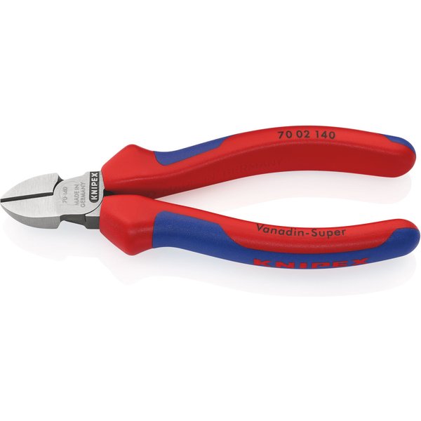 Knipex 70 02 140 Seitenschneider 140 Mm Schwarz Atramentiert Poliert Mit Mehrkomponenten-HüLlen-image
