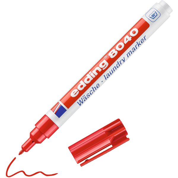 edding 8040 Wäschemarker rot