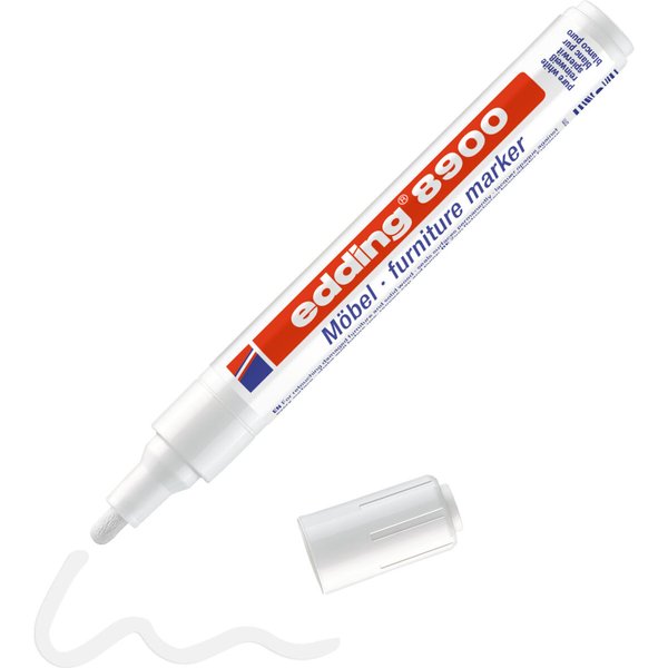 edding 8900 Möbelmarker reinweiß