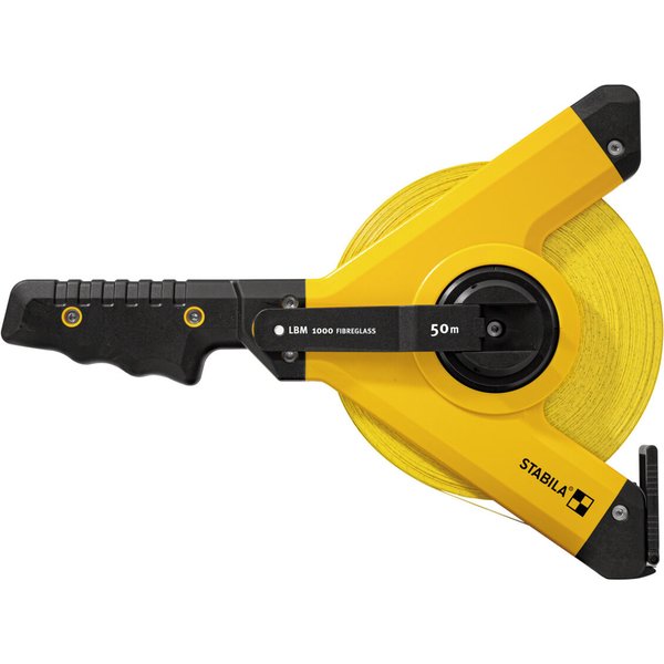STABILA Rahmenbandmaß 50 m metrische Skala Glasfaserband LBM 1000 FIBERGLASS