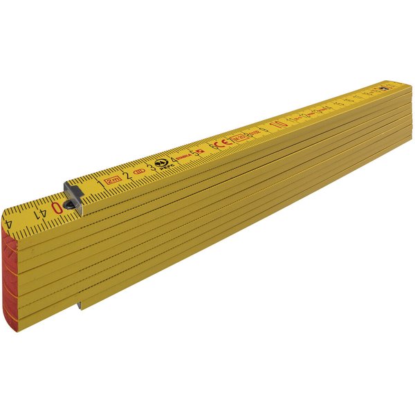 STABILA Gliedermaßstab 2 m Holz Type 707 Gelb