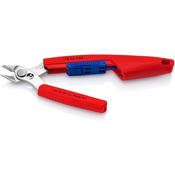 KNIPEX 78 03 150 Slim Knips 150 mm INOX-Chirurgenstahl