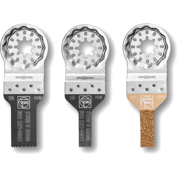 Fein 3 Piece Starlock Oscillating Multi Tool Mini Combo Set