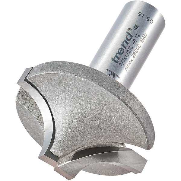 Trend Ovolo Rounding Over Router Cutter