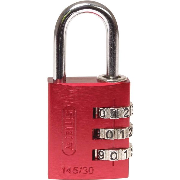 Abus 145 Series Aluminium Combination Padlock
