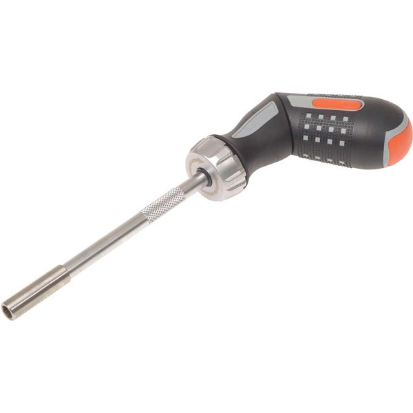 Bahco 808050P 6 Piece Adjustable Pistol Grip Ratchet Screwdriver