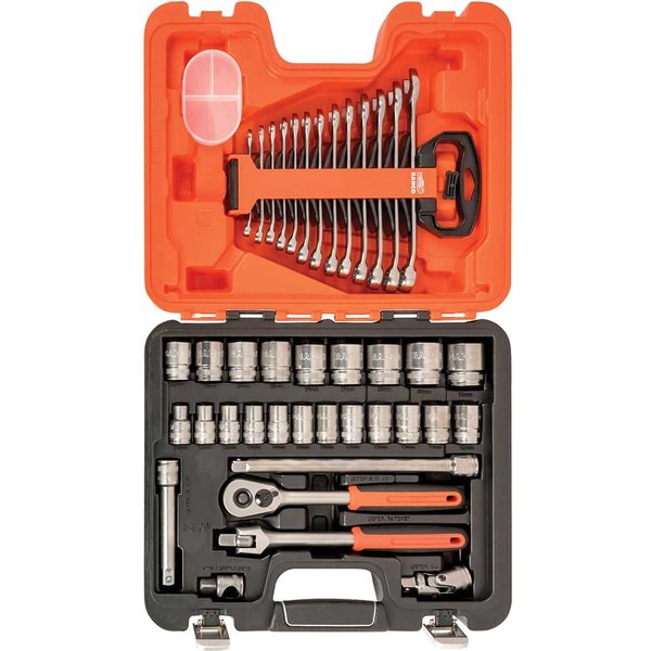 Bahco S400 40 Pieces 1/2" Drive Socket and Spanner Set