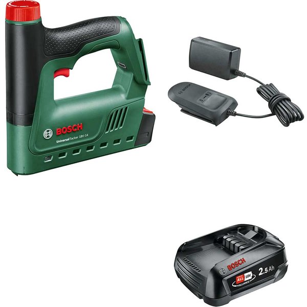 Bosch UNIVERSAL TACKER 18V-14 P4A 18v Cordless Nail Tacker and Stapler