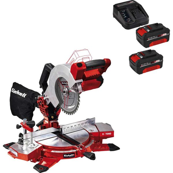 Einhell TE-MS 18/210 Li 18v Cordless Compound Mitre Saw 210mm