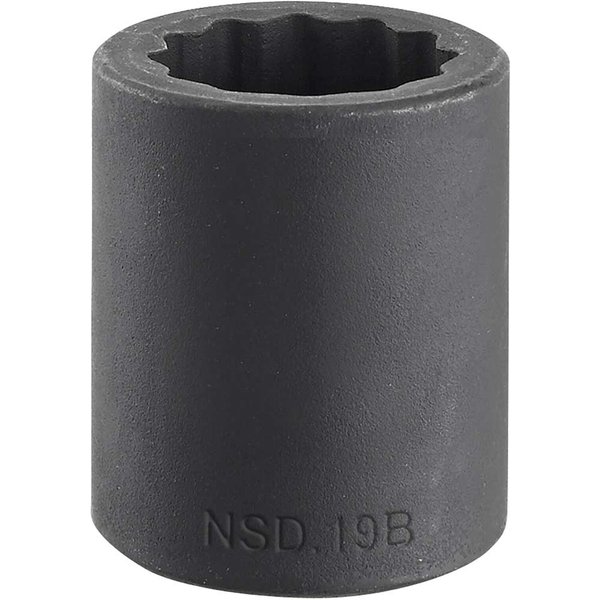Facom 1/2" Drive Bi Hexagon Impact Socket Metric 1/2" 10mm