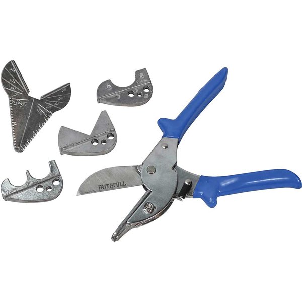 Faithfull Multi Function Gasket and Pipe Mitre Shears Kit