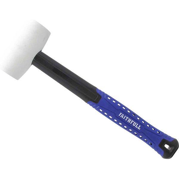 Faithfull White Fibreglass Mallet 450g