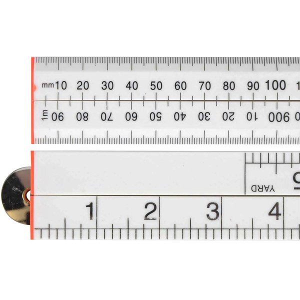 Faithfull Plastic Folding Rule