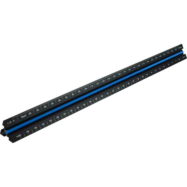 Faithfull Prestige Tri Scale Architect Rule 12" / 300mm