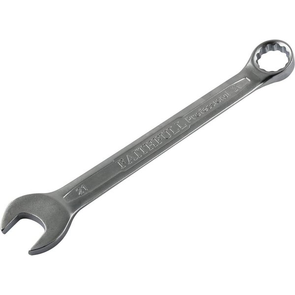 Faithfull Combination Spanner CV Satin Finish 21mm FAISPAC21