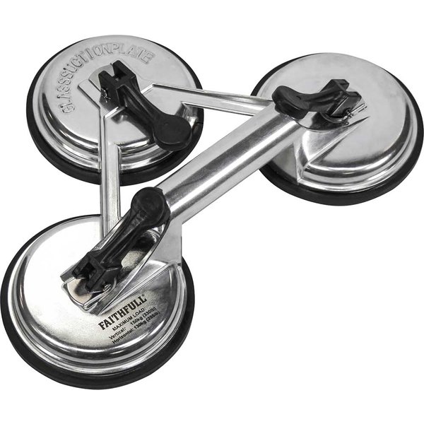 Faithfull Professional Suction Cup Lifter Triple