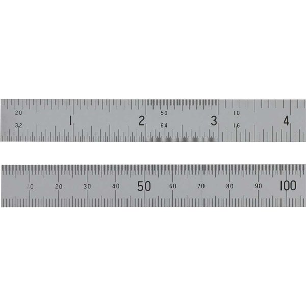 Fisher Satin Chrome Engineers Steel Rule