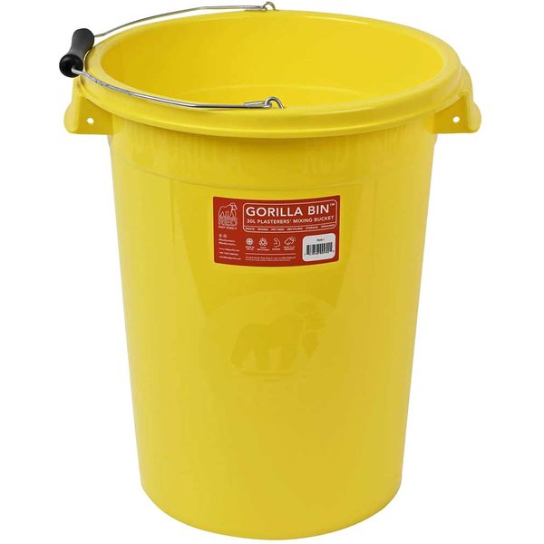 Red Gorilla Bin Plasterers Mixing Bucket