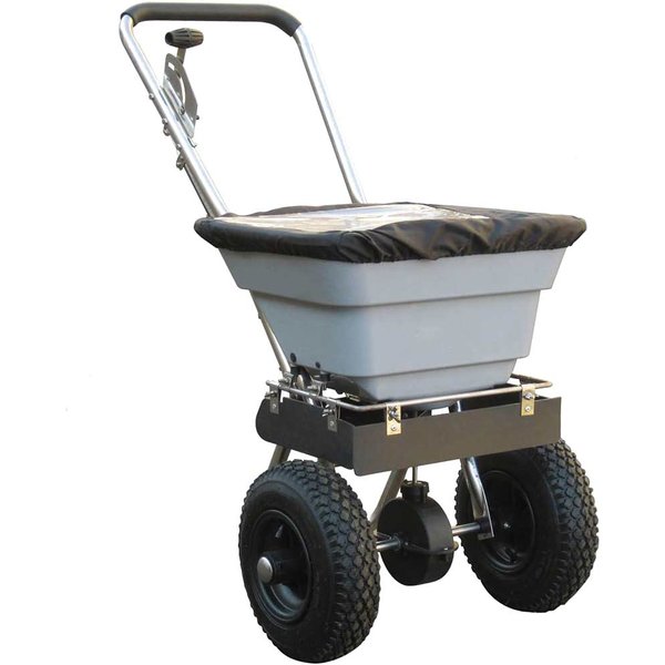 Handy THSS80 Stainless Steel Push Feed, Grass and Salt Broadcast Spreader