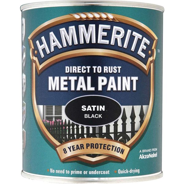 Hammerite Satin Finish Metal Paint