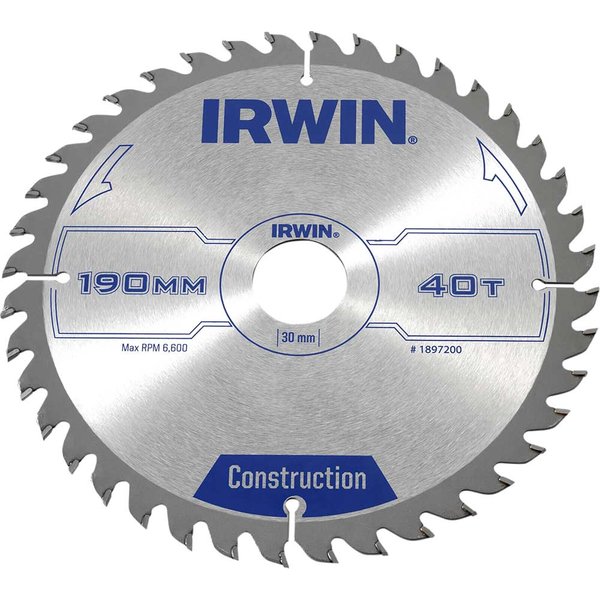Irwin ATB Construction Circular Saw Blade