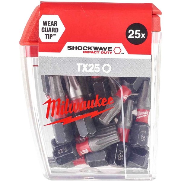 Milwaukee Shockwave Impact Duty Torx Screwdriver Bits