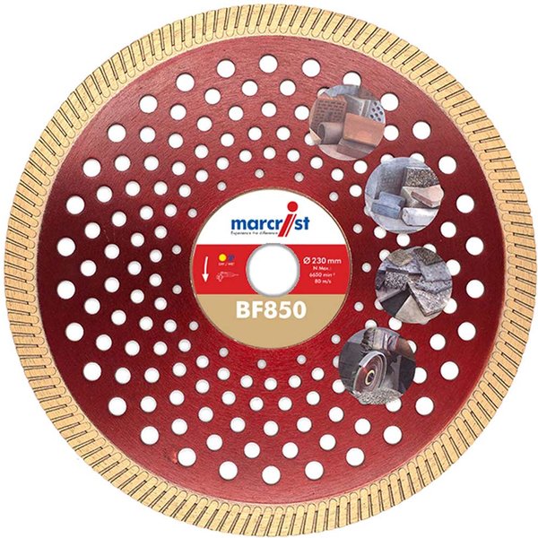 Marcrist BF850 Silentmax Fast Presicion Diamond Blade