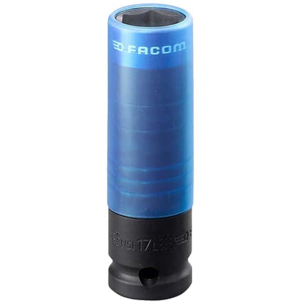 Facom 1/2" Drive Reinforced Impact Socket for Alloy Wheels Metric