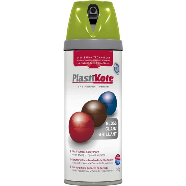 Plastikote Premium Gloss Aerosol Spray Paint