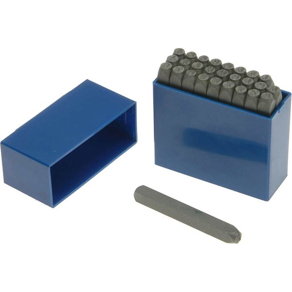 Priory 181- 12.0mm Set of Letter Punches 1/2in PRI18112