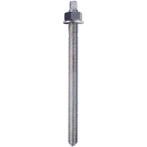 Rawl R-STUDS Threaded Resin Studs Zinc Plated M12 220mm Pack of 10
