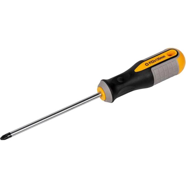 Roughneck Magnetic Pozi Screwdriver PZ2 125mm
