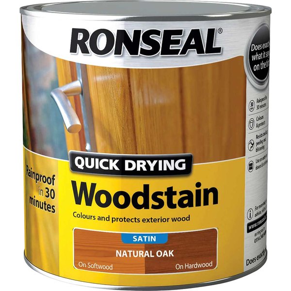 Ronseal Quick Dry Satin Woodstain