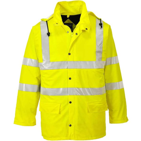 Sealtex Ultra Hi Vis Class 3 Lined Long Jacket Yellow S