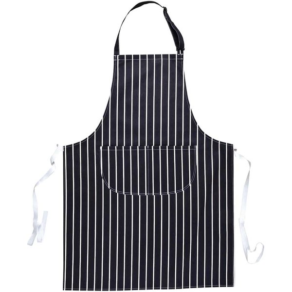Portwest Butchers Pocket Apron Navy / White One Size