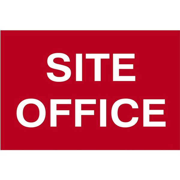 Scan Site Office - PVC Sign 600 x 400mm 4252