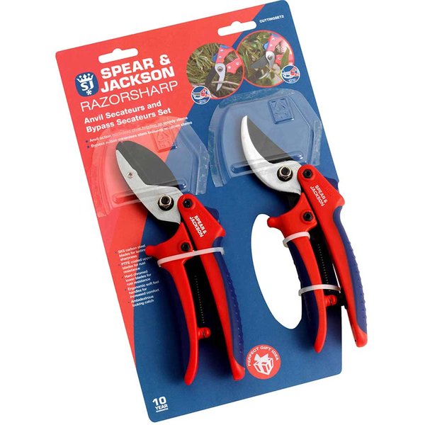 Spear and Jackson Razorsharp Advantage Secateurs Set