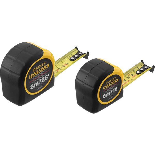 Stanley Fatmax 2 Piece Classic Tape Measure Set