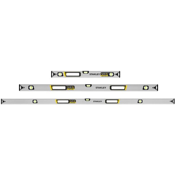 Stanley FatMax XTREME 3 Piece Box Beam Spirit Level Set