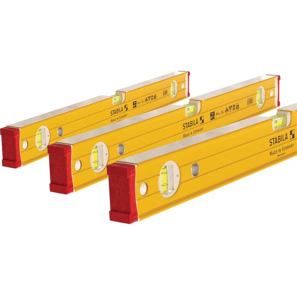 Stabila 3 Piece 96-2 Professional Spirit Level Set