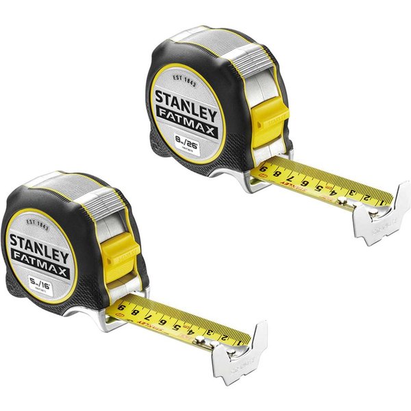 Stanley 2 Piece FatMax XTREME Tape Measure Kit
