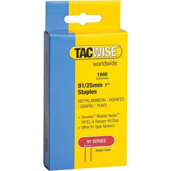 Tacwise Type 91 Narrow Staples