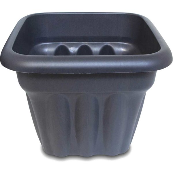 Town and Country Square Plastic Planter Pot