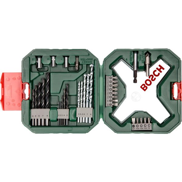 Bosch X Line 34 Piece Drill and Screwdriver Bit Set
