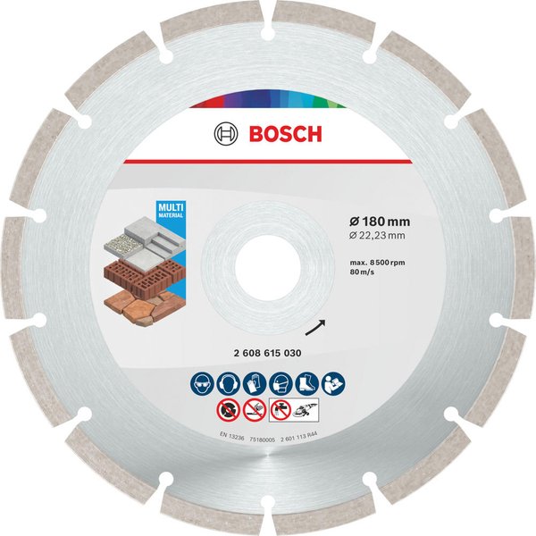 Bosch ECO Universal Segmented Diamond Cutting Disc Pack of 10