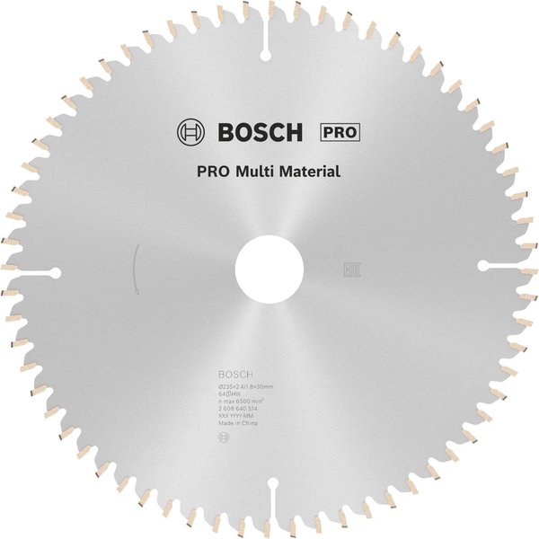 Bosch PRO Multi Material Cutting Saw Blade